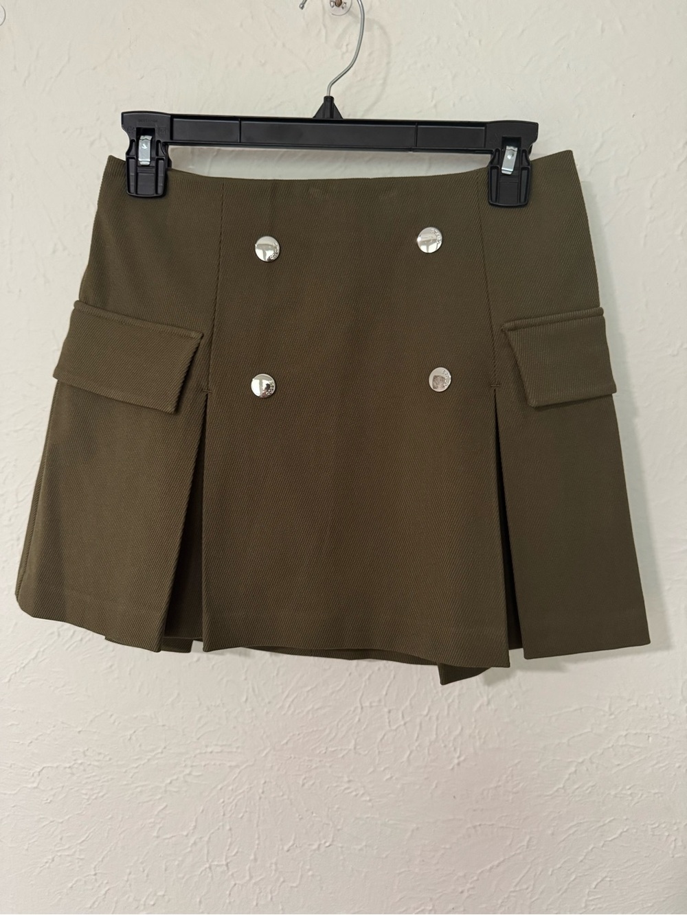 Staud Division Skirt in Sergeant Green Size 2